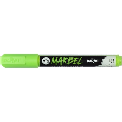 Darwi Marbel Химикал маркер 4 mm Neon Green N°618 1 бр (DA0246004618C)