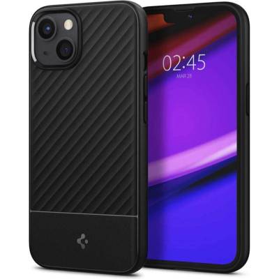 Spigen Core Armor - силиконов (TPU) калъф с висока степен на защита за iPhone 13 (черен)