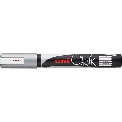 UNI Течна креда uni pwe-5m сребърна 2upwe5me (264713000)