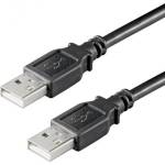 Kolink USB 2.0 свързващ кабел A/A 1, 8 м черен 93593 (93593)