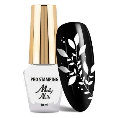 Molly lak na pečiatkovanie biely 01 PRO 10 ml