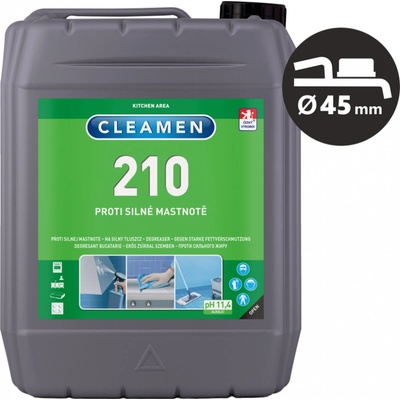 Cleamen 210 proti silnej mastnote 5 l