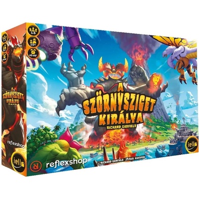 IELLO Кралят на островът на чудовищата настолна игра 1-5 играчи (IEKOMIHU)