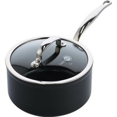 GreenPan BARCELONA PRO omáčník 20 cm s poklicí, černá CC005332-001