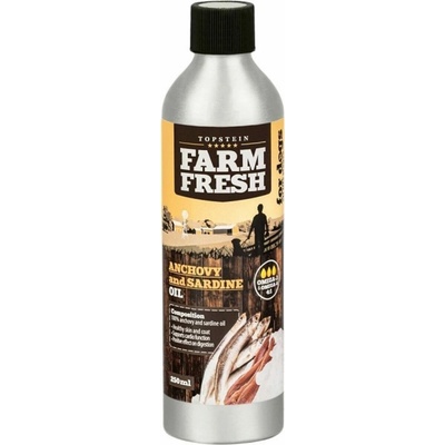 Topstein Farm Fresh ančovičkový a sardinkový olej 250 ml
