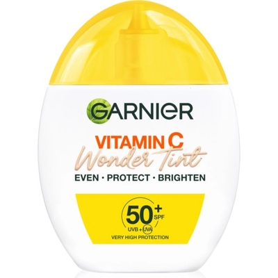 Garnier Vitamin C Wonder Tint лек тониращ флуид SPF 50+ цвят Light 40ml