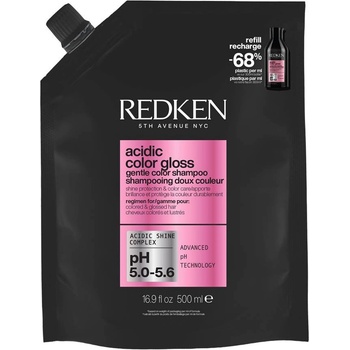 Redken Acidic Color Gloss Шампоан за защита на цвета, пълнител, 500 ml