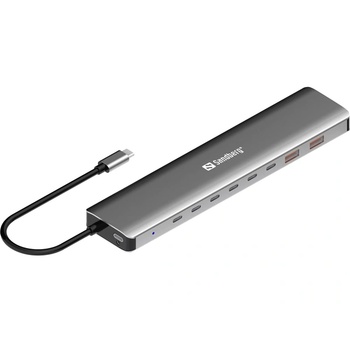 Sandberg USB-C към 8xUSB-C+2xUSB-A 100W 136-80 (136-80)
