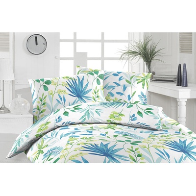 Florella Krep obliečky Folio Blau Florella 70x90 140x200