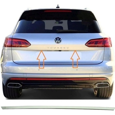 Nerez lišta nad zadnou ŠPZ VW Touareg 2018+