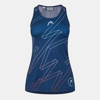 HEAD Women's Play Tech Performance Vest - Blue