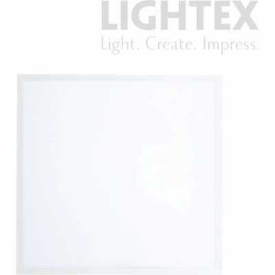 Lightex Led ПАНЕЛ 40w 59.5x59.5cm 3cct 4800lm БЯЛ lightex rio (3801064003788)