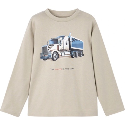 MAYORAL chlapecké tričko DR truck béžová
