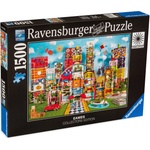 Ravensburger Пъзел Ravensburger от 1500 части - Забавната къща (17191)