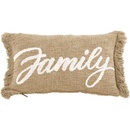 Tiseco Home vankúš Cotton Slub Family Studio 50x30