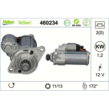 Štartér VALEO 460234
