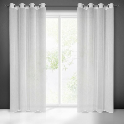 Takoy Záclona SANDRA z hladkého etamínu 140 x 250 cm-HF-401264 | 140 x 250 cm