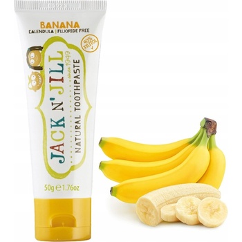 Jack N´ Jill přírodní zubní pasta s příchutí Banán 50 g