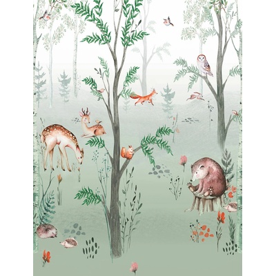 Decoprint CW6041-1 vliesová obrazová tapeta na zeď Cute Walls, rozměry 2,12 x 2,8 m