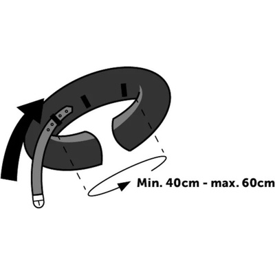 Flamingo golier L 40-60 cm