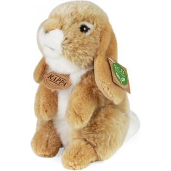 Rappa Плюшено зайче бежово стоящо 18 см eco-friendly