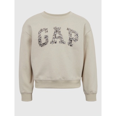 GAP detská mikina s logom béžová