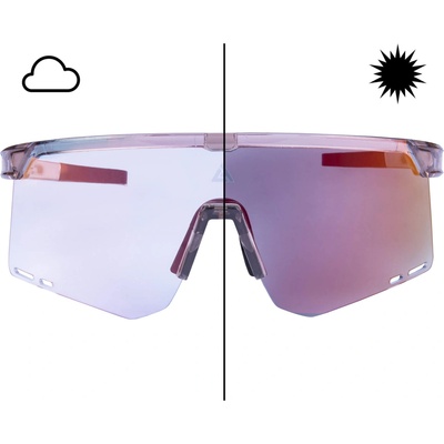Fotochromatické sportovní Laceto FAE Růžová,Transparentní