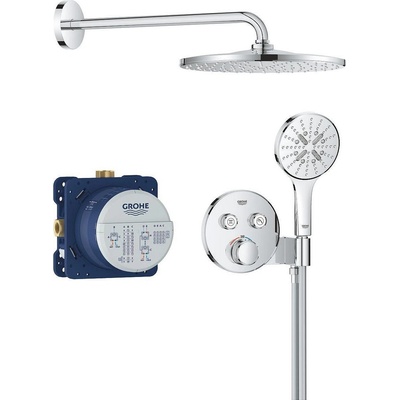 GROHE Grohtherm SmartControl Concealed shower system with Rainshower Mono 310 (34866000)