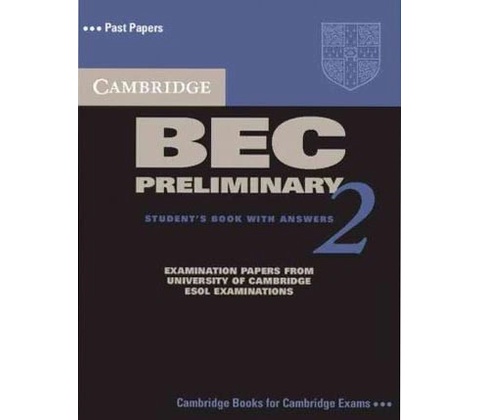 Cambridge BEC Preliminary 2 SB