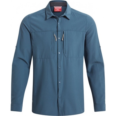 Craghoppers NosiLife Pro pánská košile long sleeved shirt V tmavě modrá