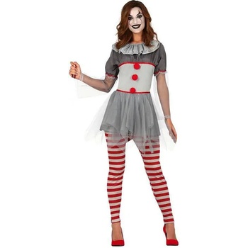 Image 1 of Fiestas Guirca Дамски костюм - Страшен клоун жена Размер - Възрастни: S