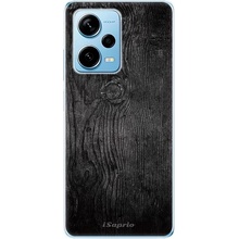 Púzdro iSaprio Black Wood 13 Xiaomi Redmi Note 12 Pro+ 5G