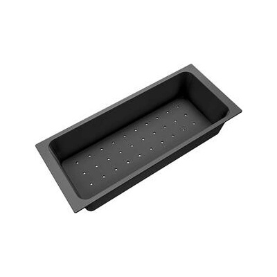 Sinks cedník - černý polykarbonát