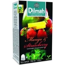 Dilmah Černý čaj Mango a jahoda 20 x 1,5 g