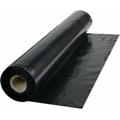 Fólia stavebná PVC čierna separačná, hrúbka 0,15 mm, návin 25x4m (100m2/bal)
