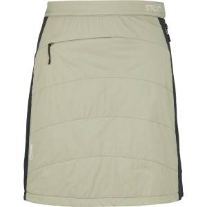 Stoic Дамска синтетична пола Stoic Women's MountainWool60 JokkmokkSt. Padded Skirt Skirt - Lichen Green / Black (113-1149-0213)