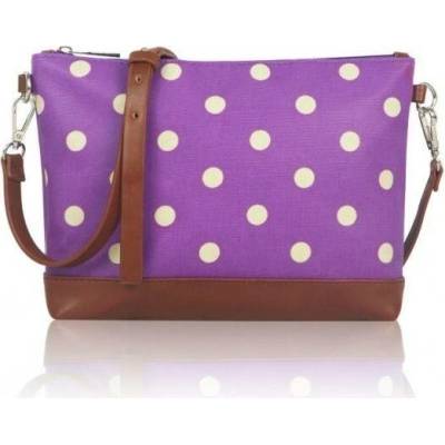Kabelka Small crossbody Dot Mania fialová