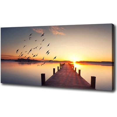 Foto obraz na plátne Západ slnka 100x50 cm