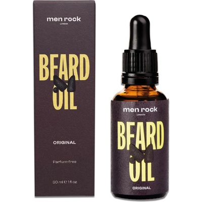 Men Rock olej na bradu a fúzy Original 30 ml