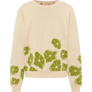 Tranquillo Дамски вълнен пуловер Tranquillo Women's Lockerer Jaquard-Pullover Jumper - Sand Flowers - размер XS (105-6694-0211)