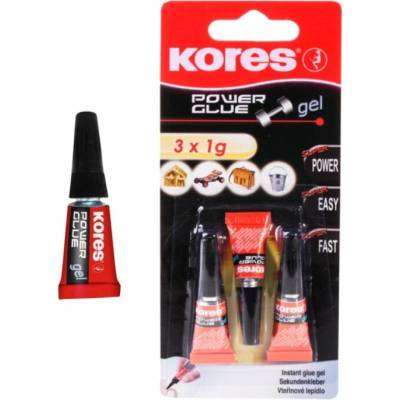 KORES Power glue 3x1 g