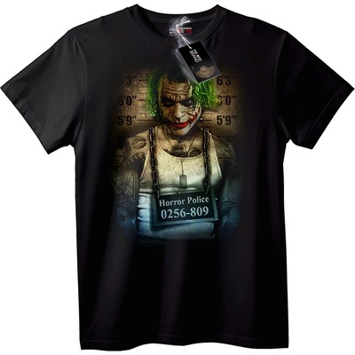 NOONEBRAND Тениска Joker Полицейска Снимка - XL, White