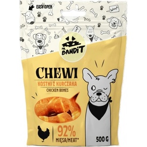 VetExpert Mr. Bandit CHEWI chicken bones - лакомство за кучета, кокали с пилешко месо, 500 гр - Полша
