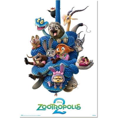 Grupo Erik Maxi plakát Judy, Nick a přátelé, Zootropolis: Město zvířat