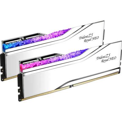Trident Z5 Royal NEO RGB Silver DIMM Kit 64GB F5-6000J2636H32GX2-TR5NS (F5-6000J2636H32GX2-TR5NS)