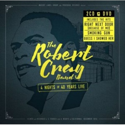 CRAY ROBERT: 4 NIGHTS OF 40 YEARS LIVE CD