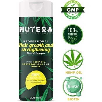 Nutera Шампоан против косопад, 200 ml