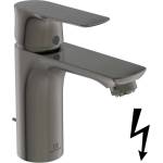 Ideal Standard Connect Air - Смесител за умивалник със сифон, Magnetic Grey A7022A5 (A7022A5)