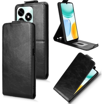 Huawei Кожен флип калъф за Honor X5c Plus 4G/ Honor X5c 4G- Стенд и Холдер за Карти, вкл. Протектор, 4 Цвята