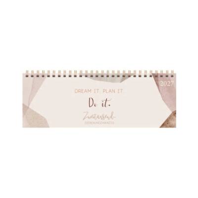 Tischkalender quer Plan it 2027